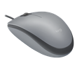 MOUSE LOGITECH M110 SILENT GRAY