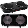 ANAFE ELECTRICO KANJIHOME HP2200STD DOBLE 2200W