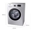 LAVARROPAS CARGA FRONTAL SAMSUNG WW70J4463GW INVERTER AUTOMATICO 7KG 1400RPM BLANCO