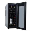 CAVA DE VINO VONDOM T12FLAT PARA 12 BOTELLAS 10 A 18 GRADOS LINEA LIMITED NEGRA