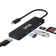 ADAPTADOR LETOS LE-HBA05 USB C HUB 3 PUERTOS USB TIPO A 3.0 + MICROSD + SD