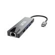 ADAPTADOR LETOS LE-HB005 USB C HUB A USB 2.0 + C-PD + HDMI + RJ45