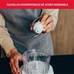 LICUADORA DE VASO MOULINEX AD6021AR 1L 750W + PICADORA DE CARNE 123 300GR BLANCA