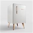 HELADERA WHIRLPOOL WRA08CBDIM 76L COMPACTA VINTAGE CLASE A BLANCA
