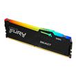 MEMORIA DDR5 8GB 5200 KINGSTON FURY BEAST RGB BLACK