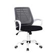 SILLA OFICINA ONEBOX OB-SO7 BAJA NEGRA Y BLANCA