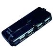 HUB USB 2.0 NETMAK NM-AC05 SLIM 4 PUERTOS NEGRO