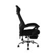 SILLA DE OFICINA ONE BOX OB-SO4 ELEGANTE MALLA NEGRA C/APOLLA CABEZA Y PIES