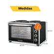 HORNO ELECTRICO WESTINGHOUSE WSH-HE600013 60L CONVECCION SPIEDO 2000W NEGRO