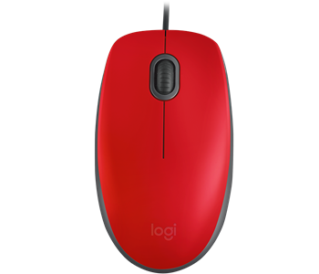 MOUSE LOGITECH M110 SILENT RED