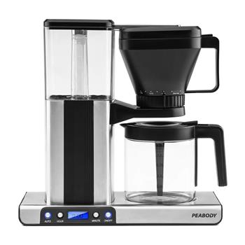 CAFETERA DE FILTRO PEABODY PE-MK01 DIGITAL 1.25L 1550W PROGRAMABLE MOCCA ANTI GOTEO TIMER DISPLAY