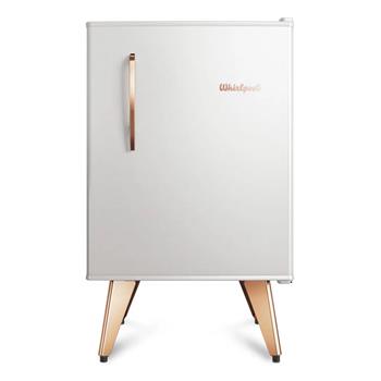 HELADERA WHIRLPOOL WRA08CBDIM 76L COMPACTA VINTAGE CLASE A BLANCA