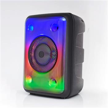 PARLANTE PORTATIL HARRISON FREAK 120W PMPO 8" LED BLUETOOTH/MIC/KARAOKE/RADIO/USB/TF/AUX